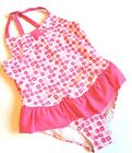 Gymboree sz 8 Girls Swim Shop Geo Print Swimsuit NWT Bathingsuit Pink
