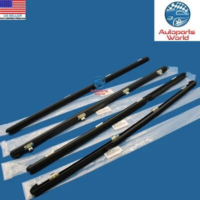 GENUINE LEXUS 04-09 RX330/350/400h FRONT & REAR INNER WINDOW WEATHERSTRIP SET - Image 1 of 3