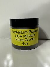 Gilsonite Asphaltum Powder Paint Grade JAPANNING Hand Plane Restor 4oz 200 Mesh