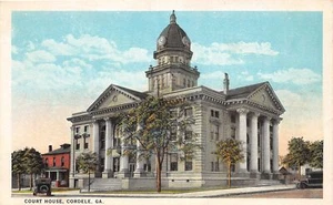 J69/ Cordele County Georgia Postcard c1910 Court House 23 - Picture 1 of 4