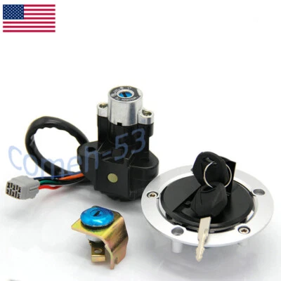 37000-11851 For Suzuki GSF650S/1250 Bandit 2007-11 Ignition Key Switch Lock Set Foto 1 de 4
