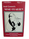 Noel Coward’s Star Quality Rare Unabridged Audiobook 2 Cassettes Denholm Elliott