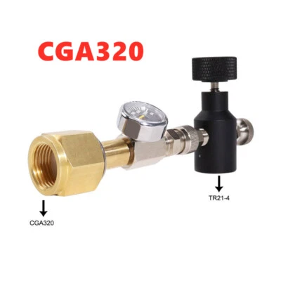 Co2 Cylinder Tank Refill Adapter Adaptor Filling Station CGA320 - Bild 1 von 4