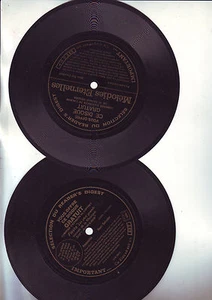 pour collectionneur lot   45 T souples lantier - accordeon - jacqueline huet ... - Picture 1 of 3