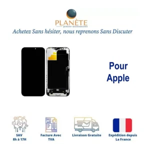 Ecran Soft Oled Noir pour Apple iPhone 12 Pro Max (JK IC Removable) - Photo 1 sur 1