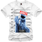 E1syndicate T Shirt Mugshot Krumelmonster Addict Cookie Monster Elmo 1082