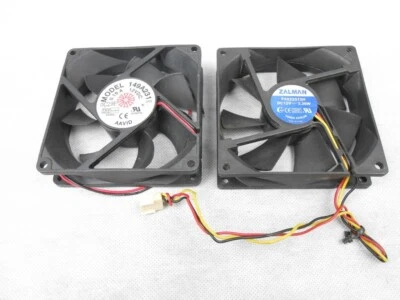 Zalman PS922512H Aavid 149A231 12V DC Brushless 92mm Fan Lot - Image 1 of 4