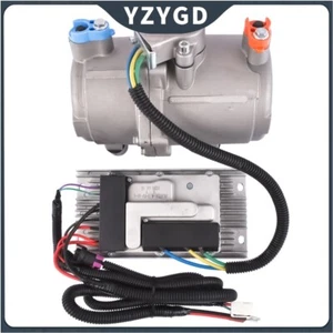 Compressor Unit for Truck Automobile RV Van Camper 12V Electric Air Conditioning - Picture 1 of 11