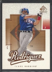 2001 SP Game Bat Edition Baseball - #22 - Ivan Rodriguez - Texas Rangers - Picture 1 of 1