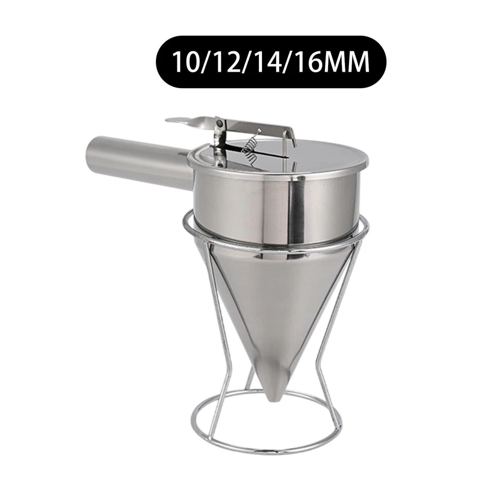 Distributore di Pastella con Supporto per Pancake E Cupcake, Imbuto per La - Immagine 1 di 1