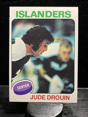 Jude Drouin #224 1975-76 Topps New York Islanders - Image 1 of 2