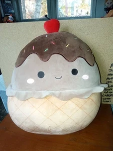 Squishmallows 12" - Marta the Chocolate Ice Cream Sundae - Picture 1 of 1