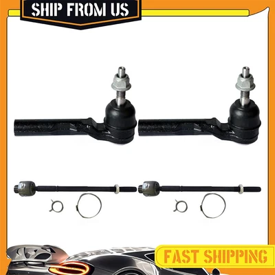 Front Suspensia 4pcs Tie Rod End For Chevrolet Silverado 1500 2004-2006 - Image 1 of 4