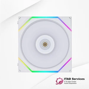 LIAN LI 12RTL1W Uni Fan TL 120 Reverse Blade WHITE - Picture 1 of 1