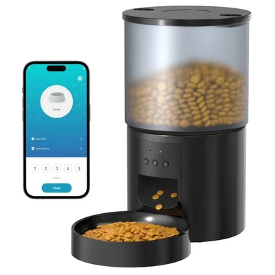 Distributore Automatico Cibo Gatti Cani WiFi Dosatore Crocchette per Animali - Immagine 1 di 4