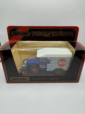 Vintage Matchbox Models of Yesteryear Y-19 1929 Morris Cowley Van Brasso Diecast - Image 1 of 3