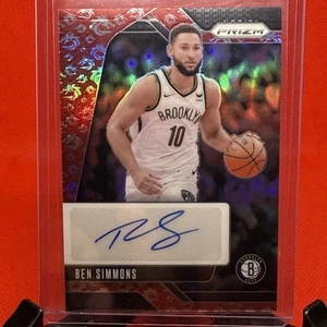 2024-25 Prizm Ben Simmons Dragon Year SP Auto Brooklyn Nets - Bild 1 von 6