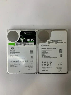1x UNIT Seagate 10TB Enterprise 7.2K 12Gb/s 256MB 3.5" SAS HDD-  ST10000NM0096 - Image 1 of 4