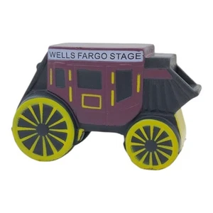 Wells Fargo Stagecoach Foam Squeeze Stress Relief Toy Western Decor Collectible - Picture 1 of 7