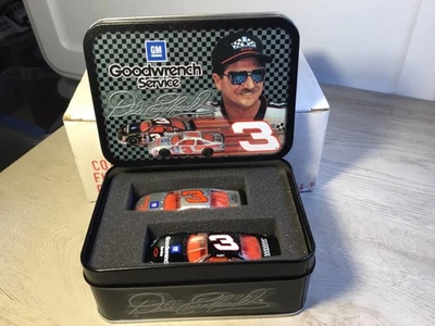 XRARE 2-1:64 Dale Earnhardt #3 GOODWRENCH & SILVER SELECT NASCAR TIN SET - Image 1 of 4