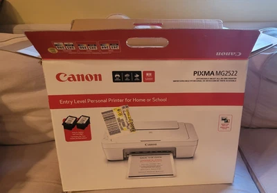 CANON PIXMA MG2522 INK JET PRINTER SCANNER COPIER - FOR PARTS OR REPAIR ONLY - Image 1 of 4