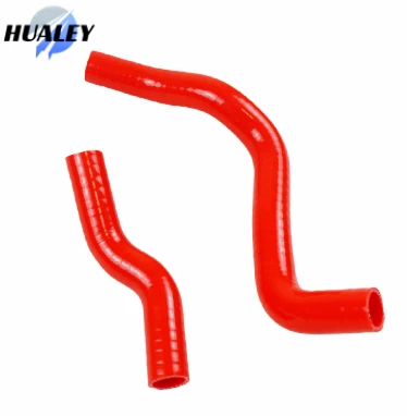 Mangueira de radiador de silicone vermelha compatível com 1997 1998 1999 Honda CR250R  - Imagem 1 de 4