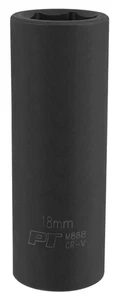 Performance Tool M868 1/2 Inch Drive 18mm DW Impact Socket - Picture 1 of 4