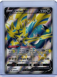 JCC Pokémon 2023 Black Star Promo Zacian V #SWSH292 - Imagen 1 de 2