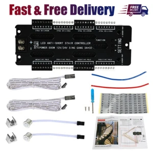 SMD 2835 LED Strip Light Controller PIR Motion Sensor 32 Steps Staircase Dimmin - Picture 1 of 14