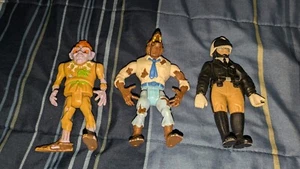 The Real Ghostbusters Lot Wolfman Zombie X Cop Monster Figure Kenner 1989 - Picture 1 of 2