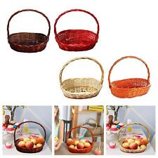 Classic Easter Basket Storage Totes Handwoven Storage Basket for Candy Easter