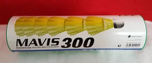 Yonex Mavis 300, Badminton, Slow Speed, Volant Nylon Shuttlecock, 6 pcs - Picture 1 of 7
