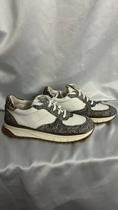 Madewell Mujer Talla 8 M Kickoff Entrenador Tenis Cuero Cabello de pantorrilla Real Comodidad - Imagen 1 de 10