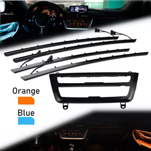 For BMW F30 F31 Car Illuminated AC Radio Ambient Light Door Panel LED Strips - Picture 1 of 15