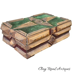 antico vagabondo arte documento gioielli scatola biblica vittoriana Foresta Nera 1890 - Foto 1 di 22