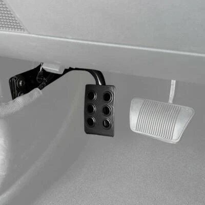 Left Foot Rest Pedals Metal Kick Panel Trim For Jeep Wrangler JK 2007-2017 Black - Изображение 1 из 4