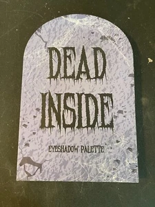 Hot Topic Dead Inside eyeshadow palette 12 shades matte & shimmer brown neutral - Picture 1 of 3