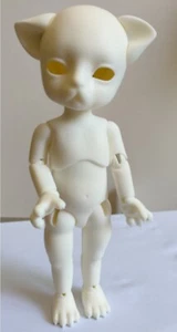 1/6 BJD Doll SD Zuzu Delf Lio White Color -NO Make Up+Free Eyes - Picture 1 of 2