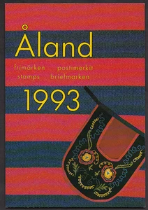 Juego de años oficial ALAND 1993 - Imagen 1 de 1