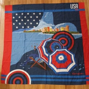 Polo Ralph Lauren 2016 Rio Olympics Team Usa - Riviera Poster Print Silk Square - Picture 1 of 5