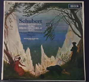 DECCA SXL 6173 ED 1 AUS/UK SCHUBERT STRING QUINTET / TRIO VIENNA QUARTET 1965 LP - Picture 1 of 3