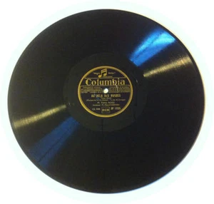 78T LP 78rpm TINO ROSSI Au delà des nuages & Partir un jour COLUMBIA - Picture 1 of 3