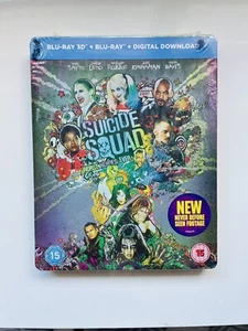 Suicide Squad Limited Edition Blu ray Steelbook - Picture 1 of 4
