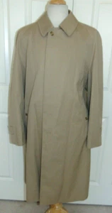 Men's Authentic Burberry Single Breasted Trench Coat 44 Regular. EUC - Picture 1 of 10