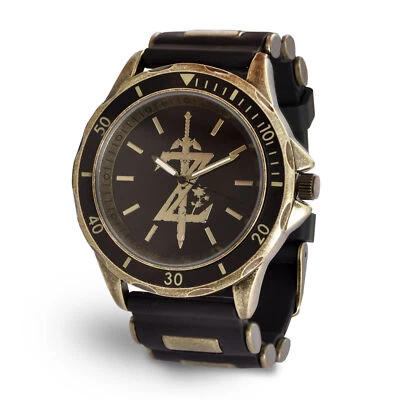 Reloj analógico Zelda Breath of the Wild Logo negro Foto 1 de 2