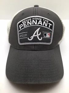 Gorra de camionero de malla con cierre a presión Atlanta Braves 2019 "Bring home the Pennant" '47 - Imagen 1 de 11