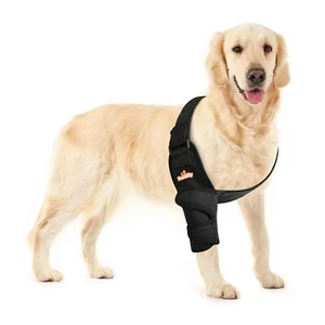 Breathable Dog Elbow Brace Protector Pads for Canine Elbow and Shoulder Suppo... - Picture 1 of 7