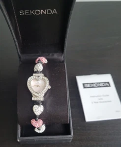 Sekonda Ladies Wrist Watch. New Battery Fitted. Beautiful gift/present - Picture 1 of 5