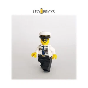 LEGO® City / Creator cooler Airline Pilot / Flugkapitän MOC *Lufthansa* *NEU - Bild 1 von 3
