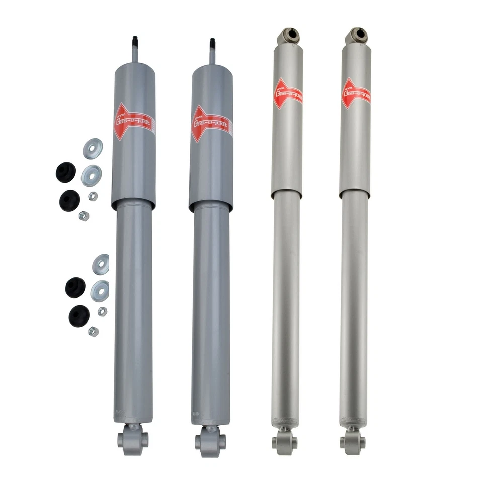 Front & Rear Shock Absorbers KYB Gas-a-Just For Ford F-100 F-150 1980-1983 RWD - Image 1 of 1